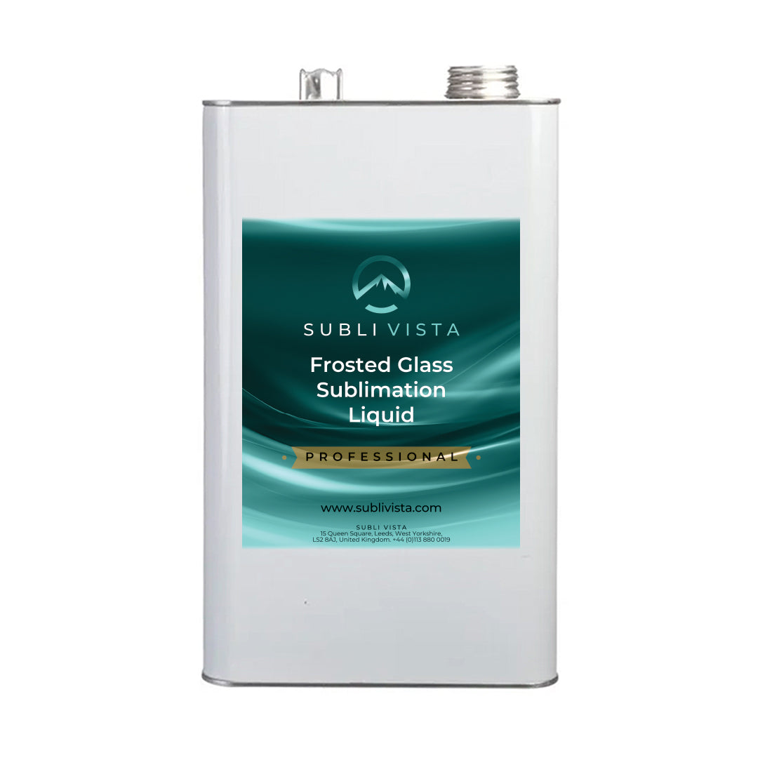 Professional Frosted Glass Sublimation Liquid 5 litres