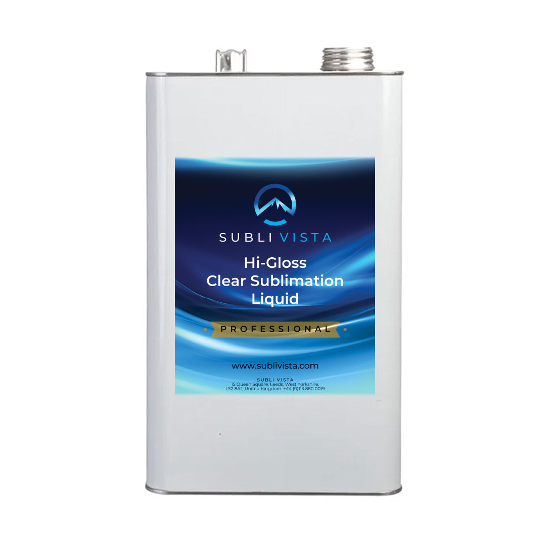 Professional Hi-Gloss Clear Sublimation Liquid 5 litres