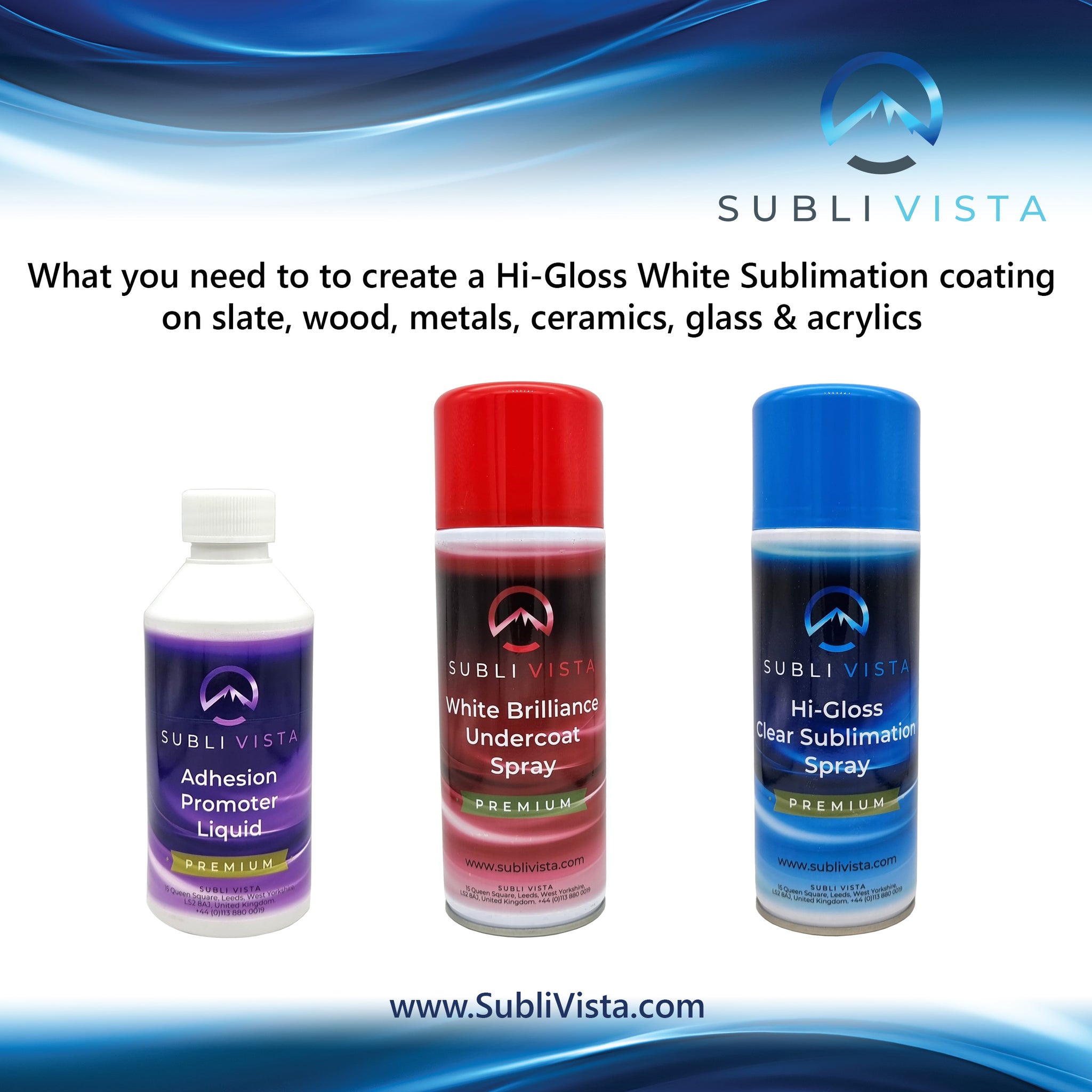 DIY Premium Hi-Gloss Sublimation Spray 400ml