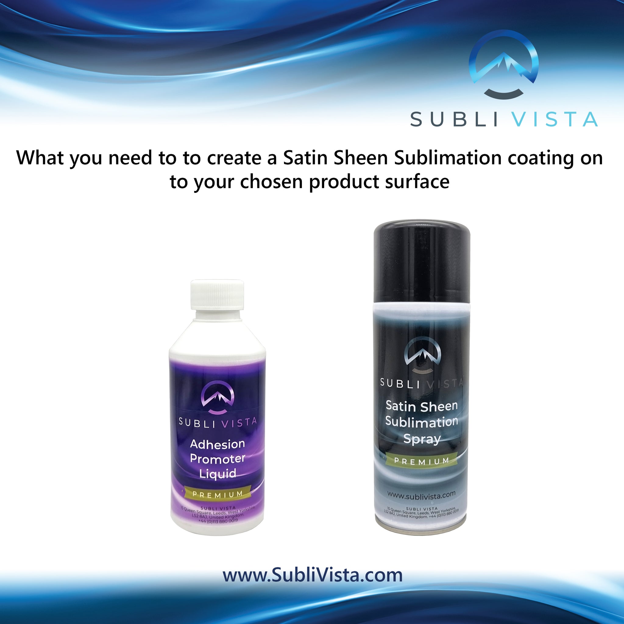 DIY Premium Satin Sheen Sublimation Spray 400ml
