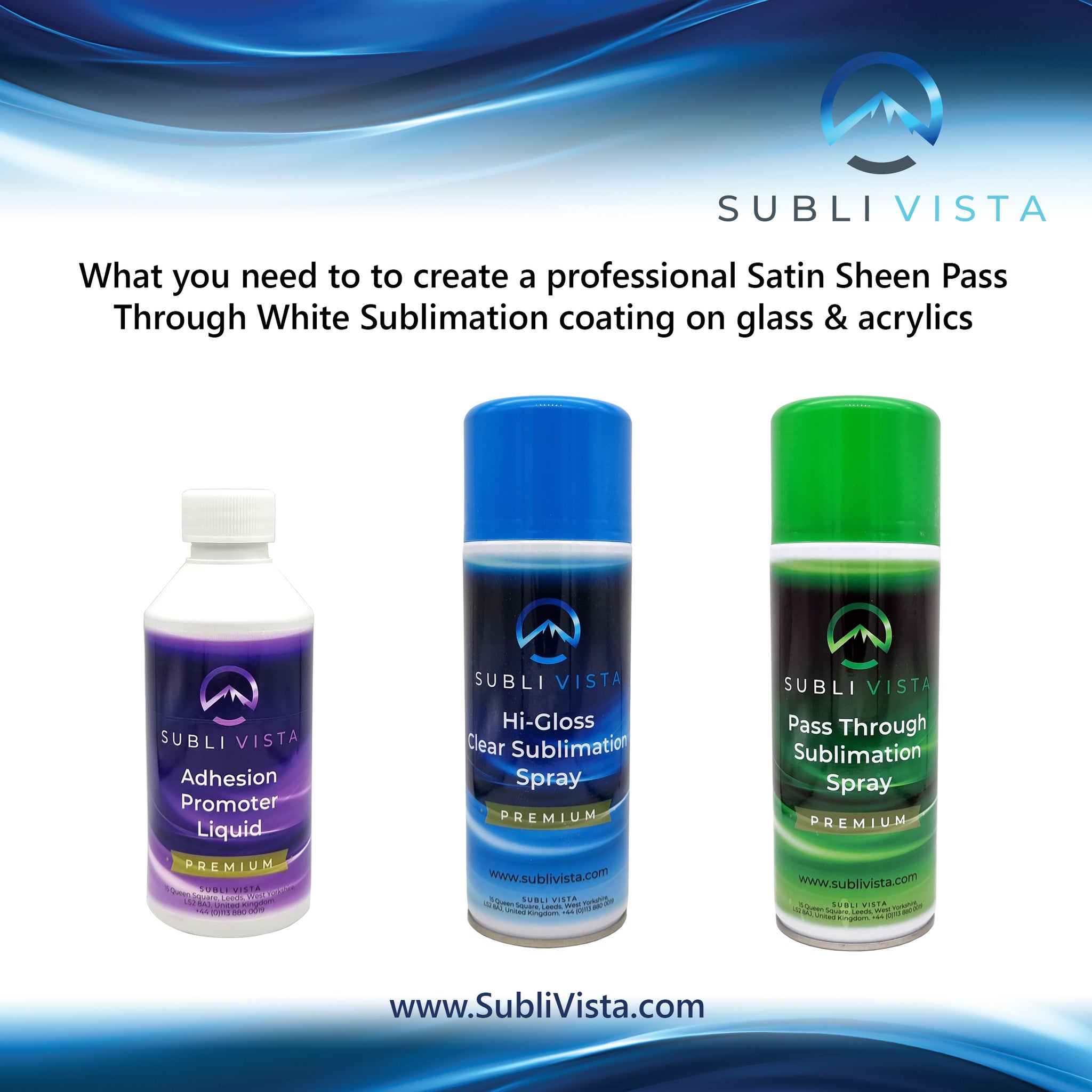 DIY Premium Hi-Gloss Sublimation Spray 400ml